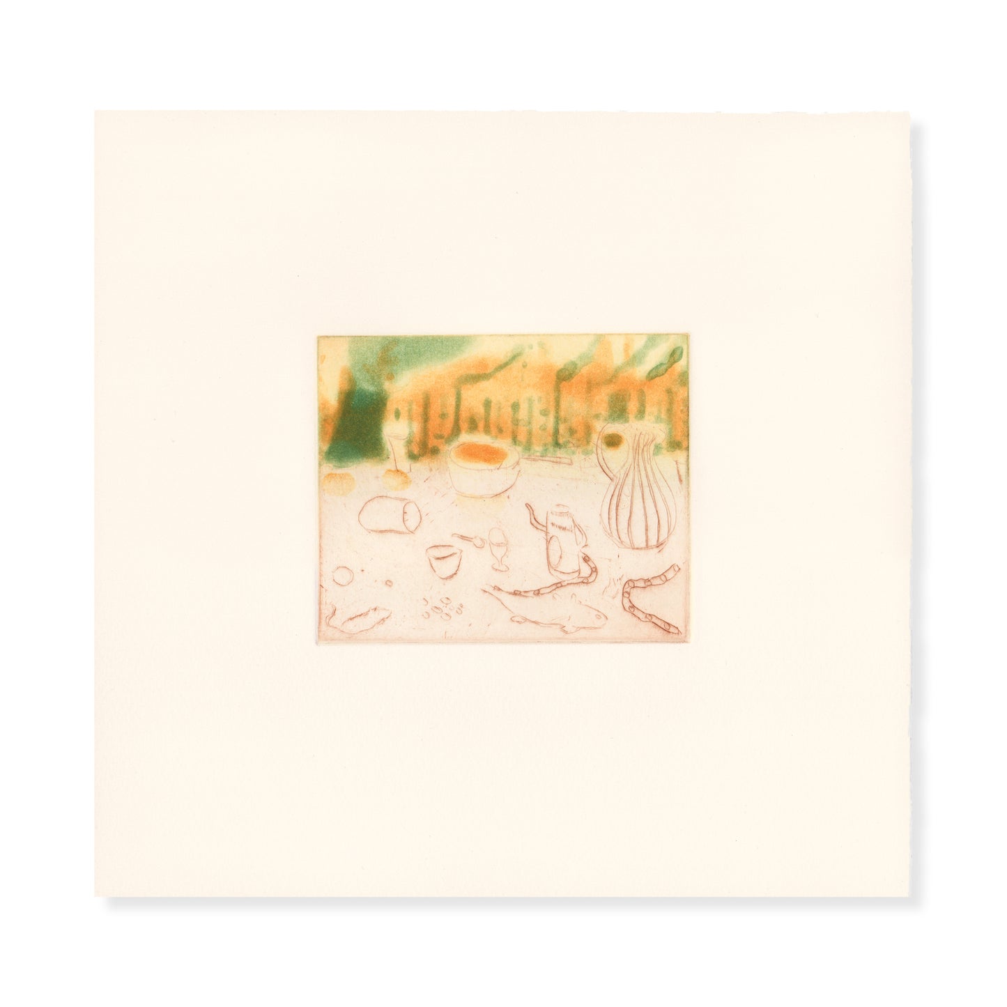 Andrew Cranston – Still Life in Grangemouth, 2024 (Etching)